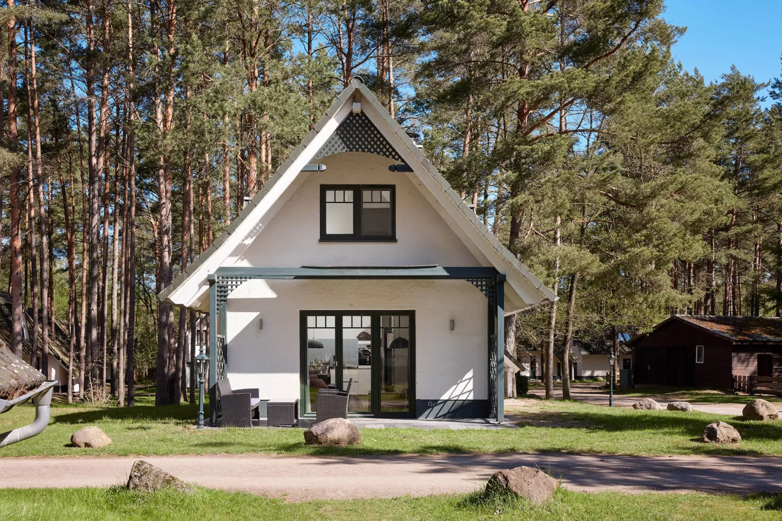 Doppelhaushälfte Typ 2 55 qm - Exterior in summer