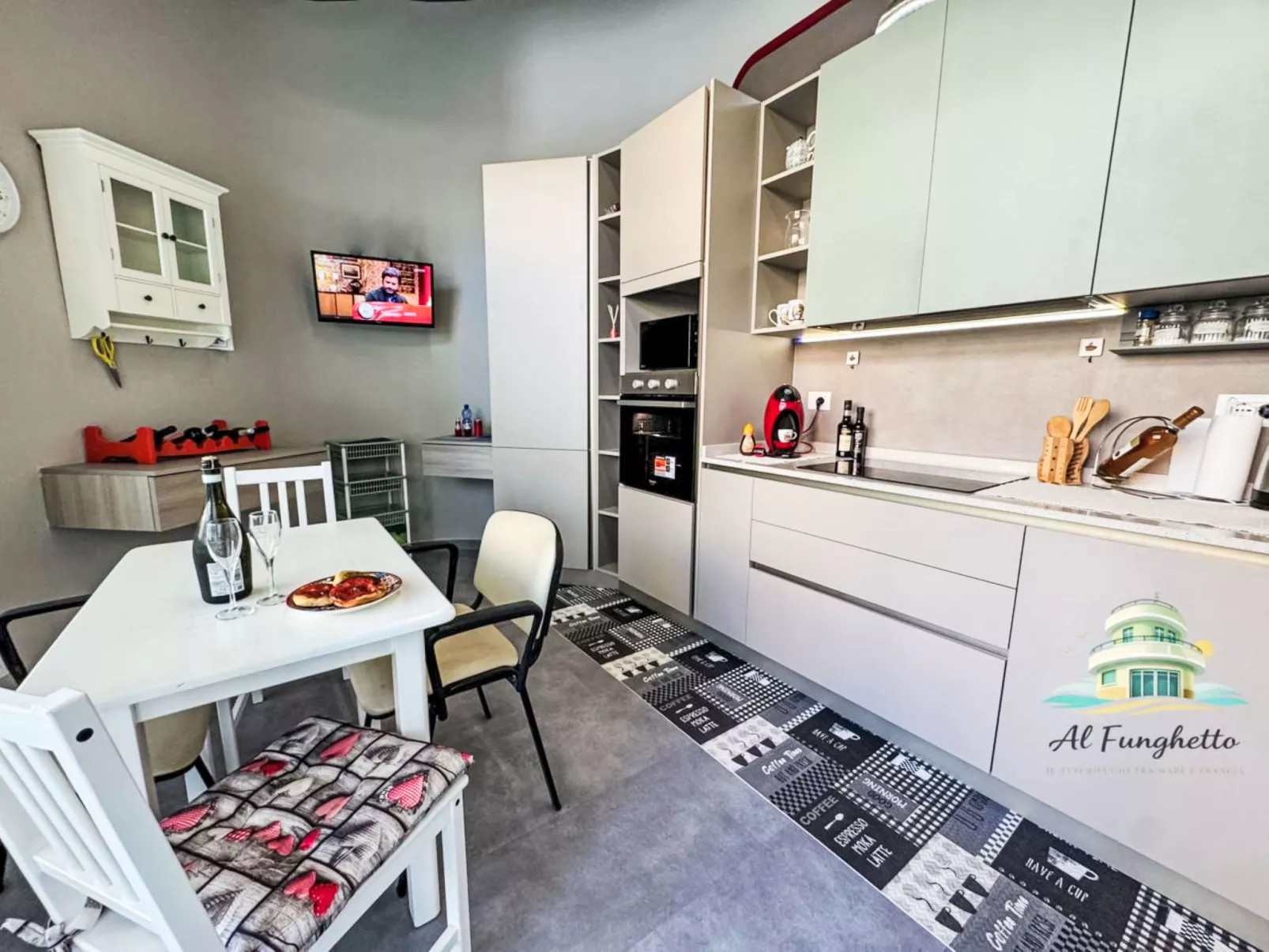 Il Funghetto - Drinnen