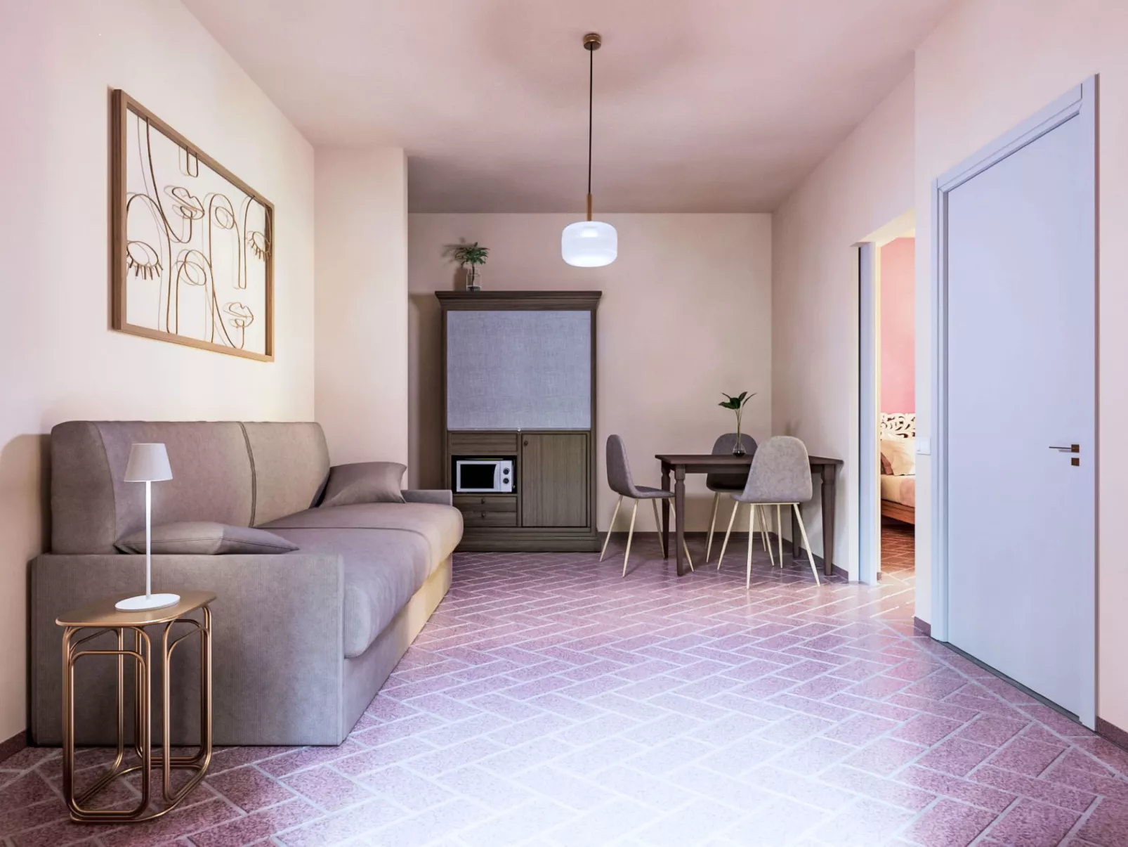 Casale Bolgherese - Drinnen