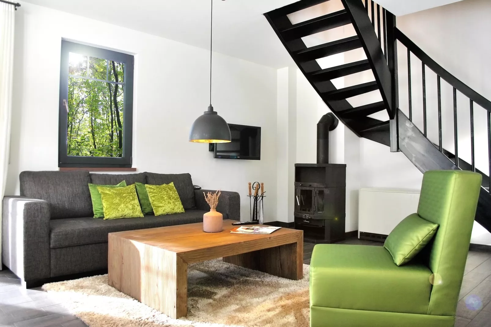 Doppelhaushälfte Typ 2 55 qm - Living room