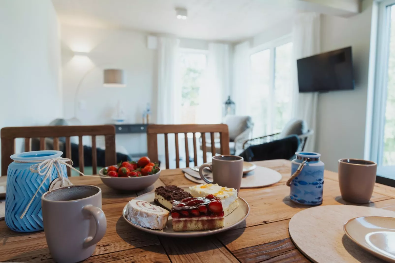 Rügen Resørt Sagard - XXL 2 Doppelhäuser - Esszimmer