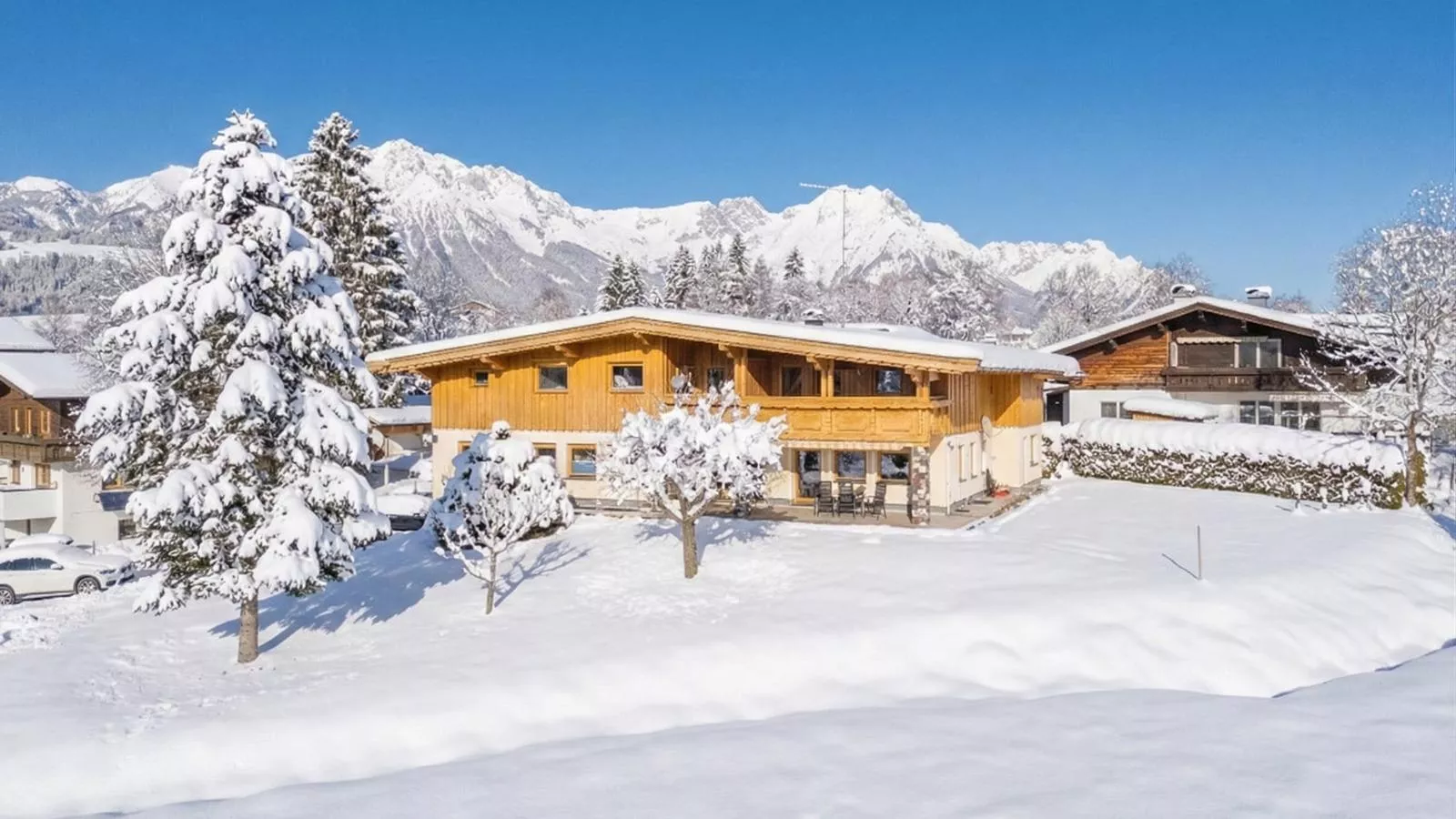 Das Bergnest Dorfglück - Außenbereich Winter