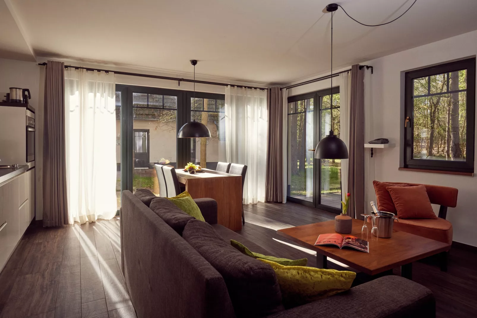 Doppelhaushälfte Typ 2 55 qm - Living room