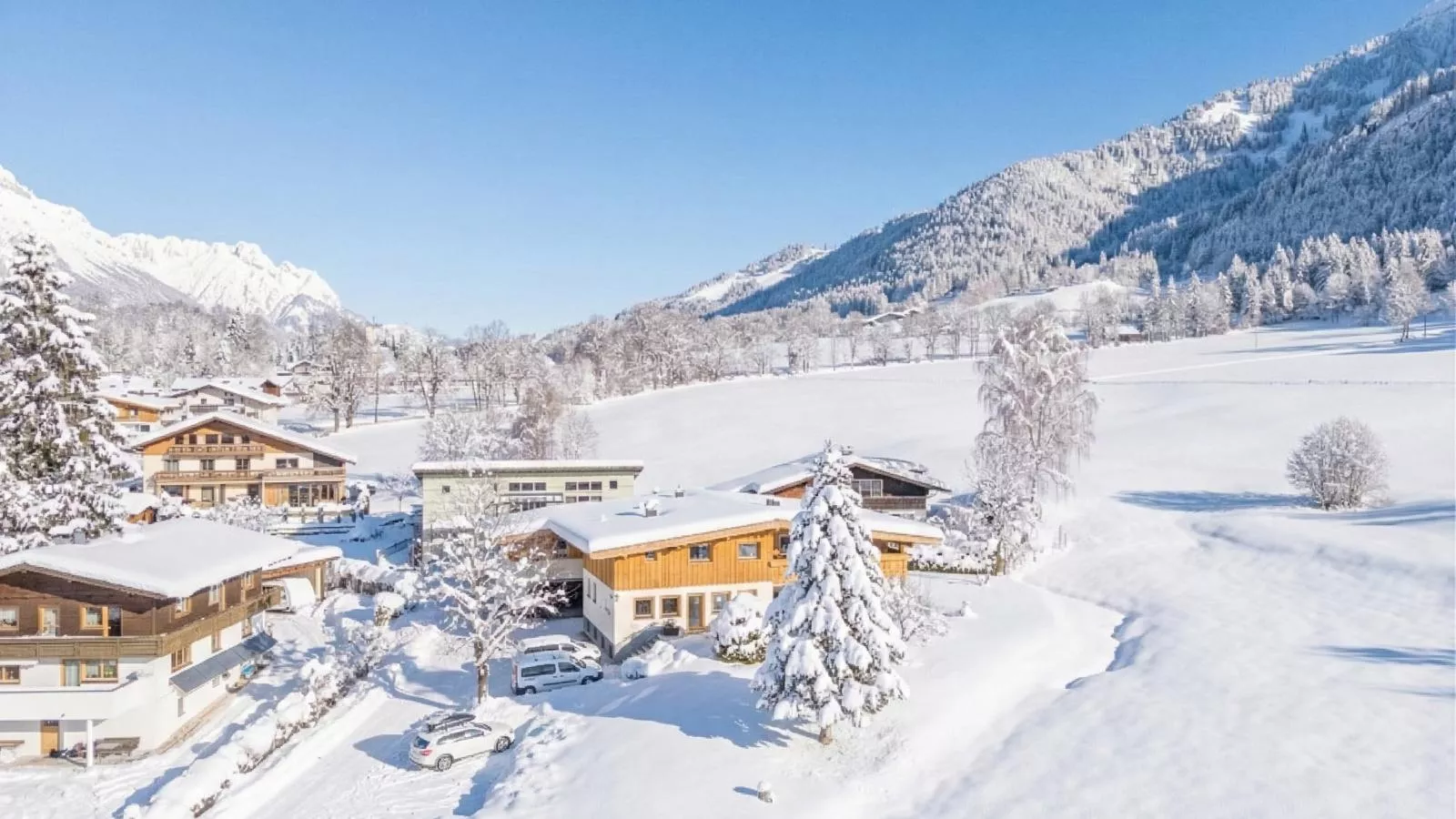 Das Bergnest Bergluft - Exterior in winter