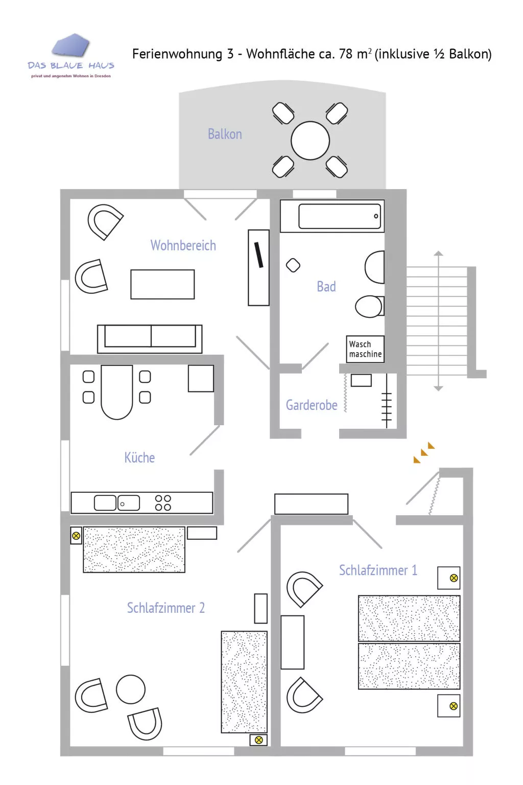 In Stadtrandlage mit guter Anbindung, sowie groß - Inside