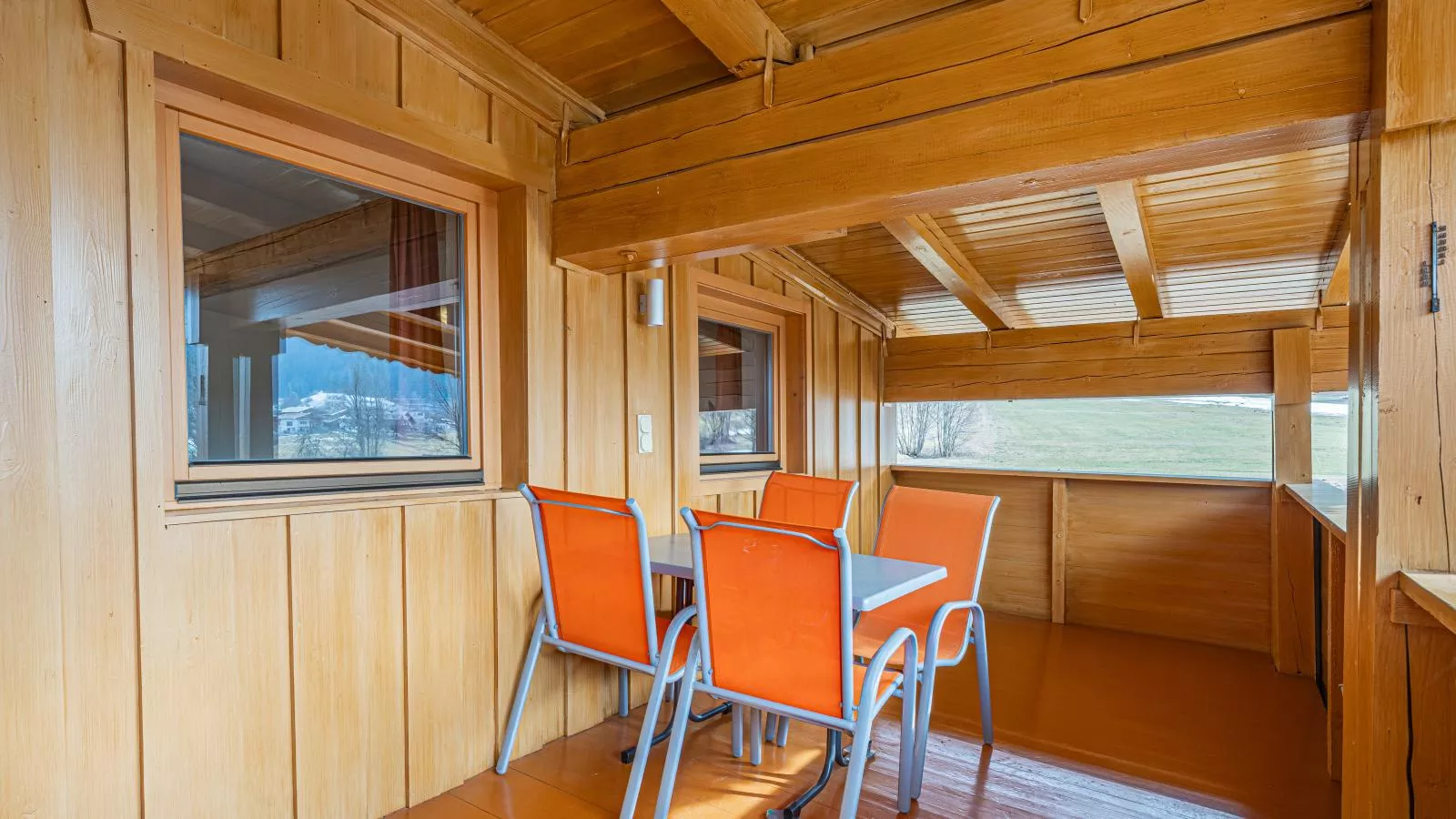 Das Bergnest Salvenblick - Terrasse/Balkon