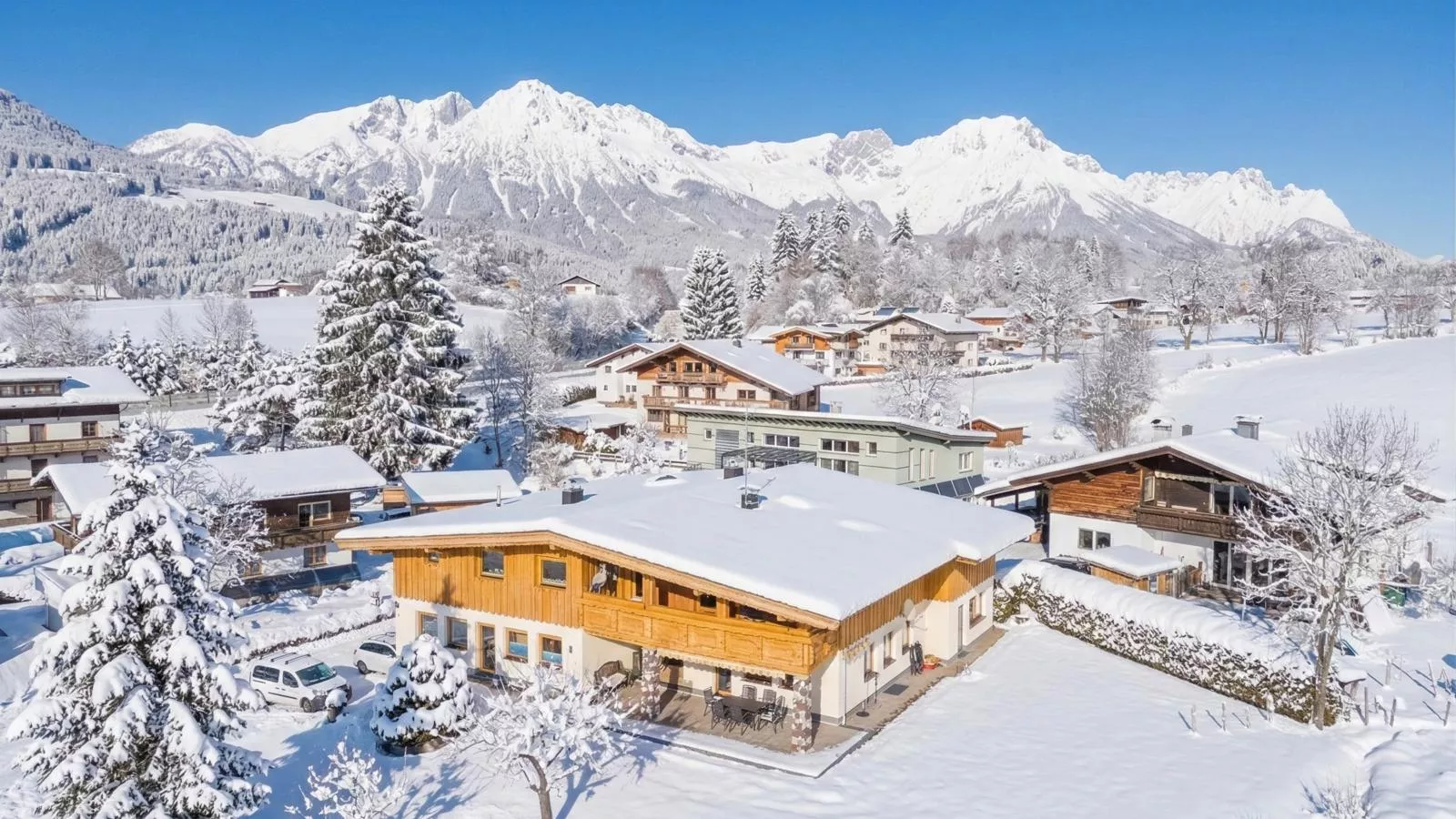 Das Bergnest Heimatblick - Exterior in winter
