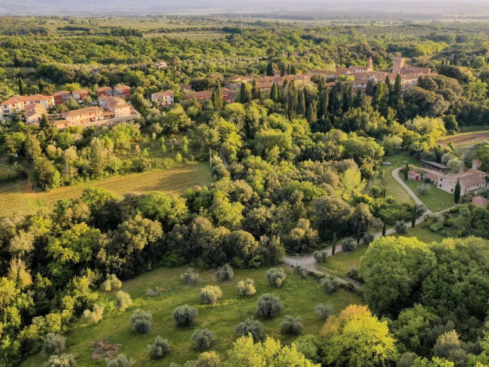 Casale Bolgherese - Draußen
