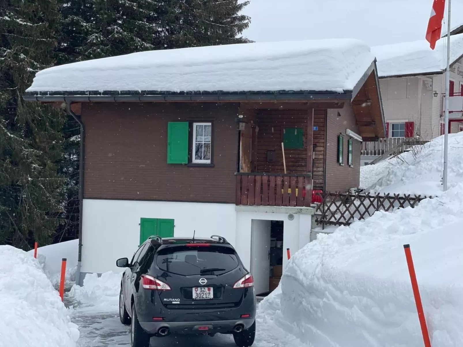 An bester Lage in Flumserberg - Dehors