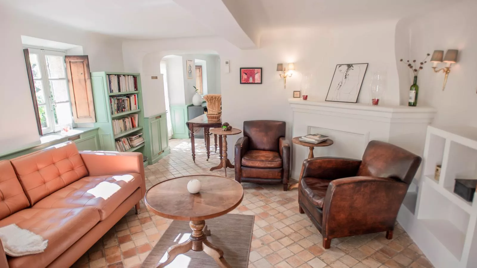 Le Mas dormant-Living room
