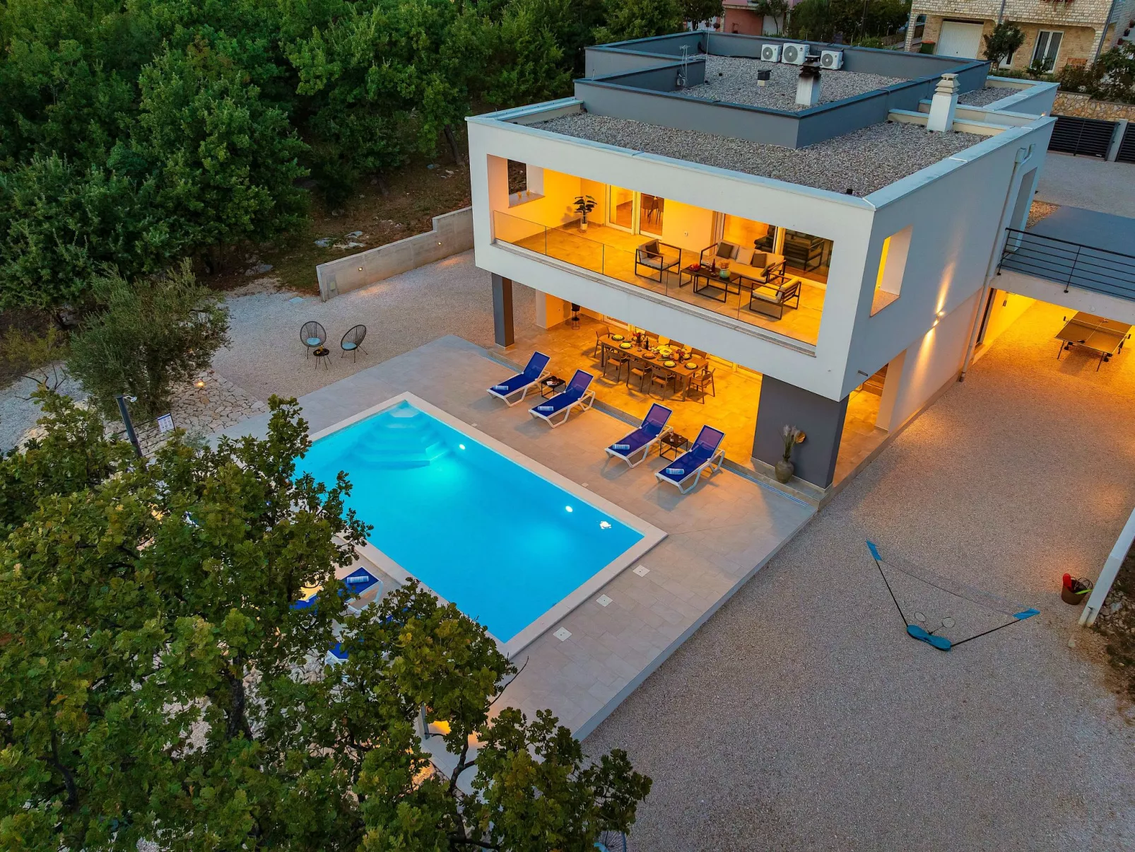 Green & Blue - Dedans