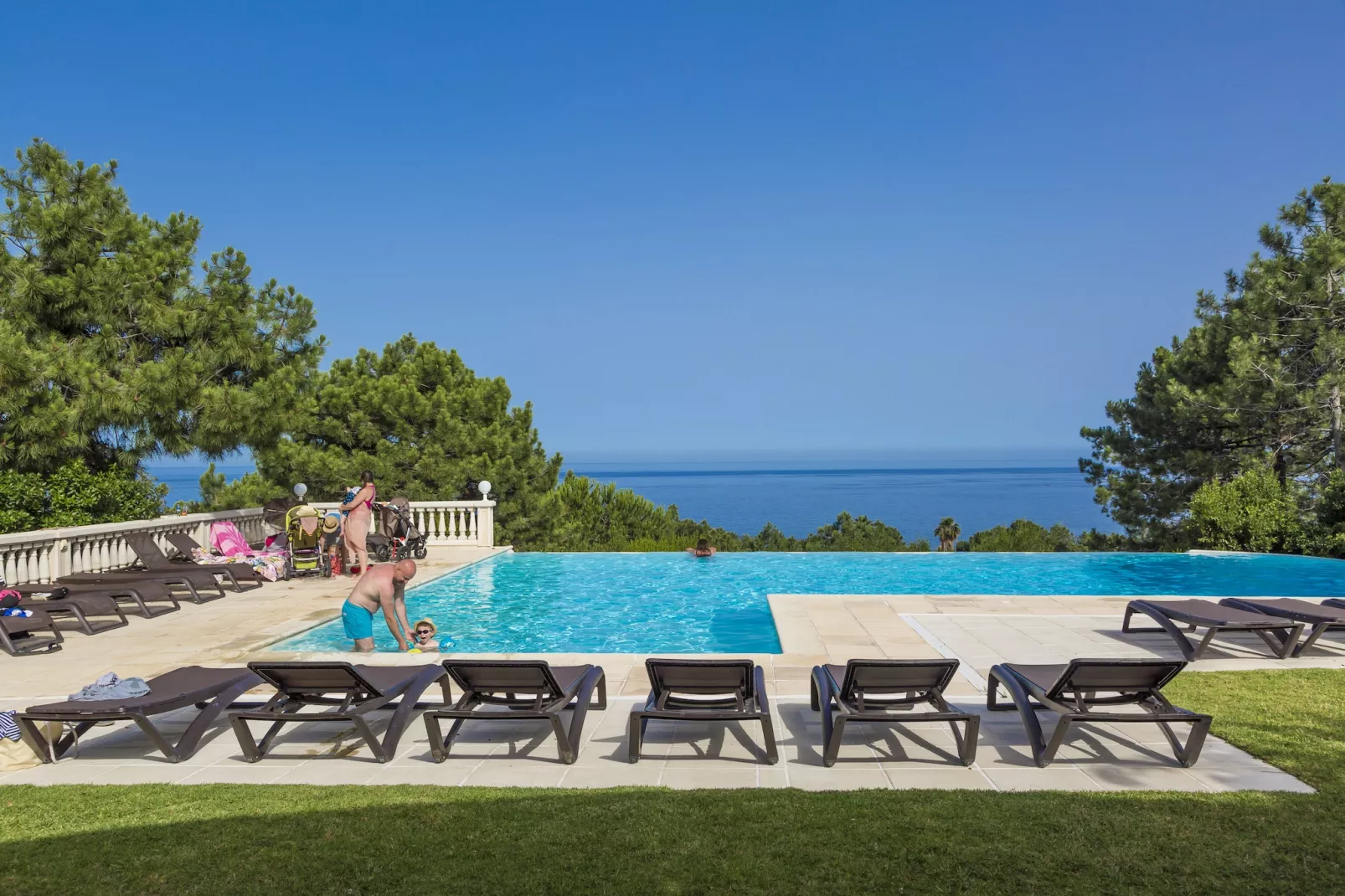 Residence Mare e Monte Solenzara // Villa Alba F3 - Schwimmbad