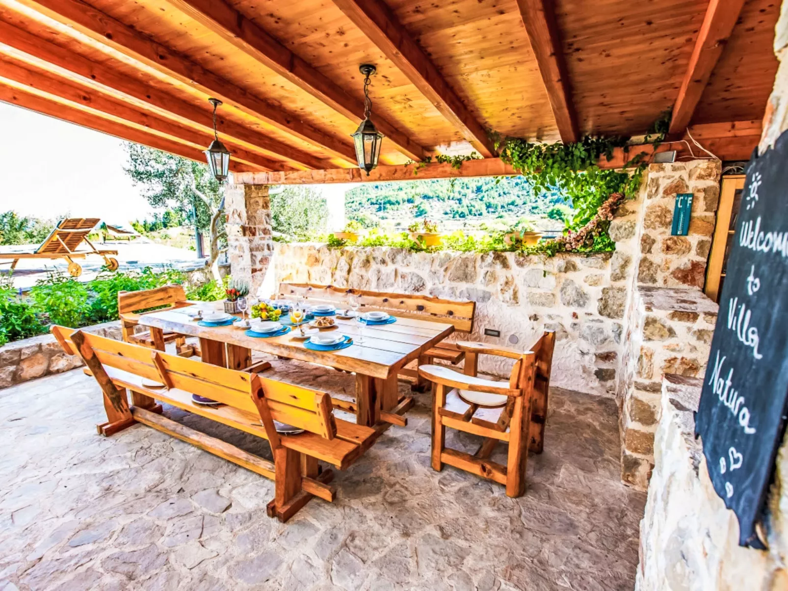 Natura with private pool