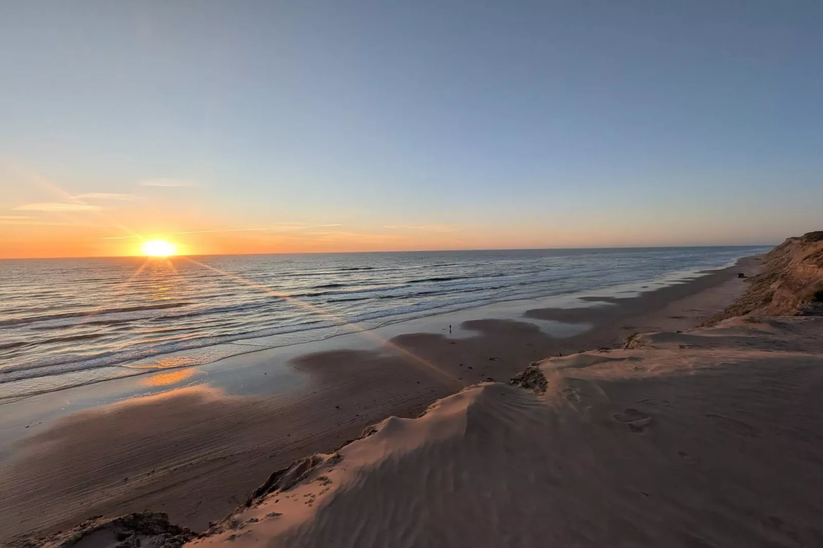 Maison de vacances pour 6 a Løkken-By Traum - Vue sur l'eau
