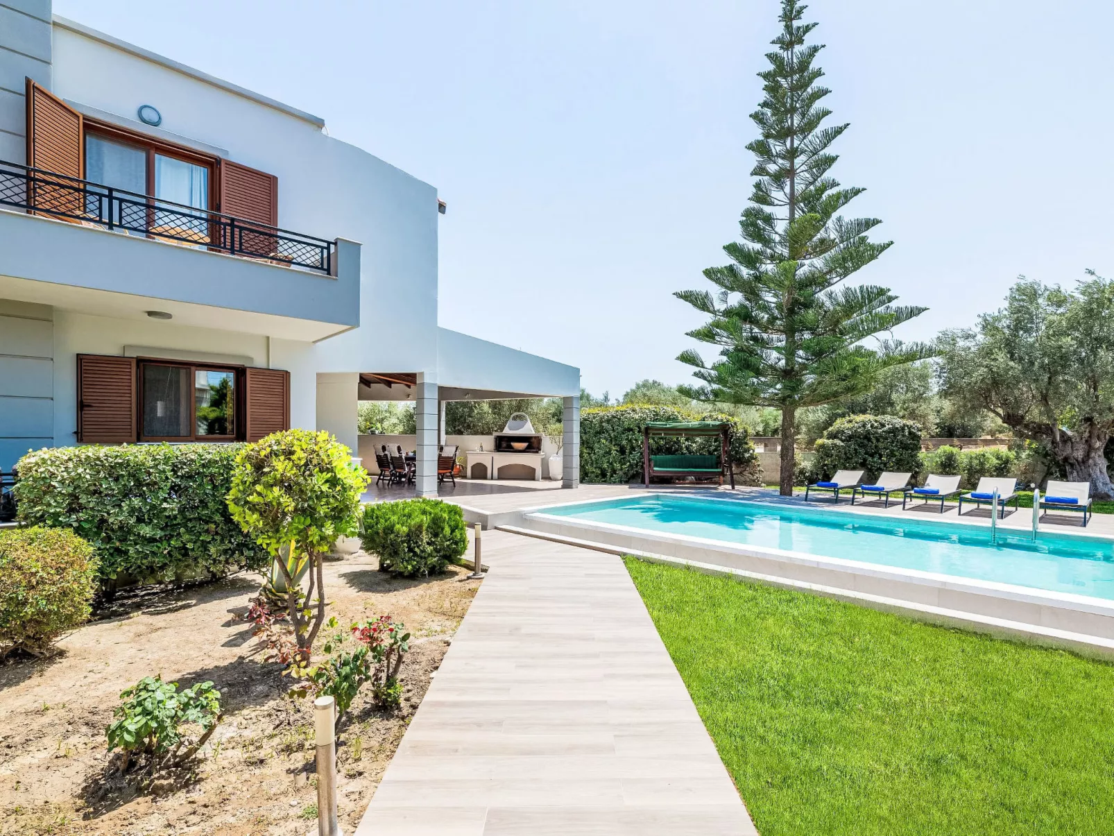 Villa Vergio in der Nähe des Strandes - Dehors