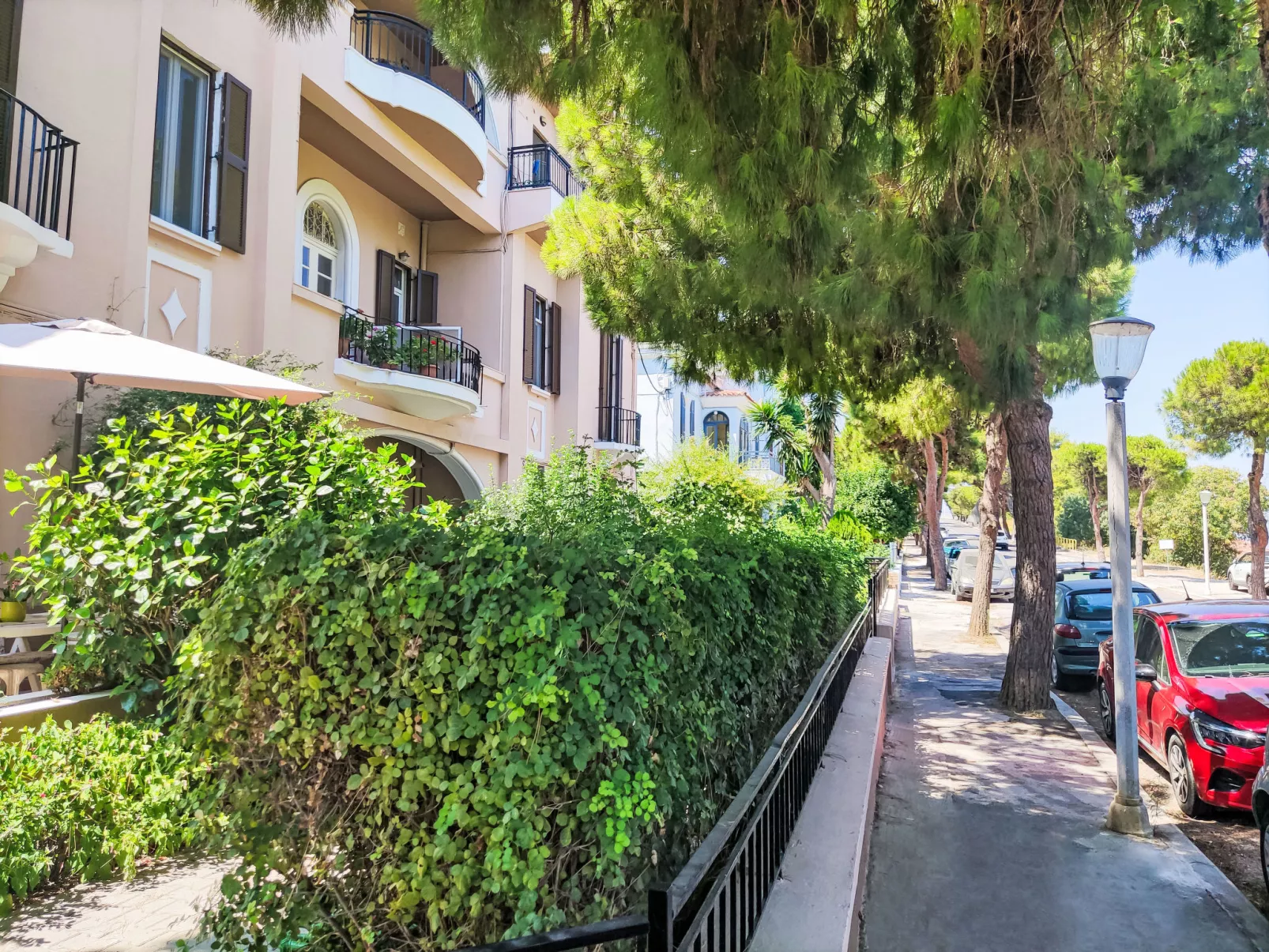 Wohnung mit Meerblick und großer Terrasse - Draußen