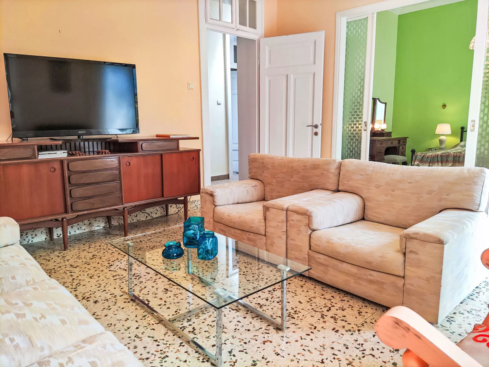 Wohnung mit Meerblick und großer Terrasse - Drinnen