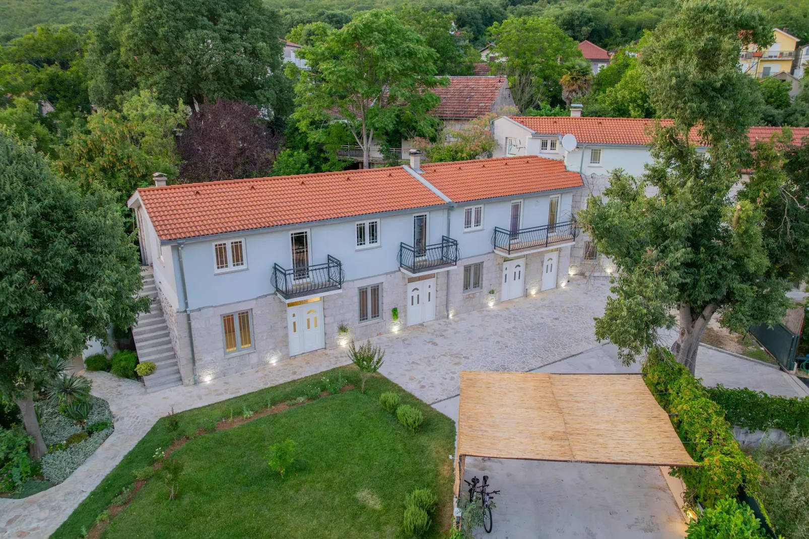 Villa Lavandis - Außenbereich Sommer