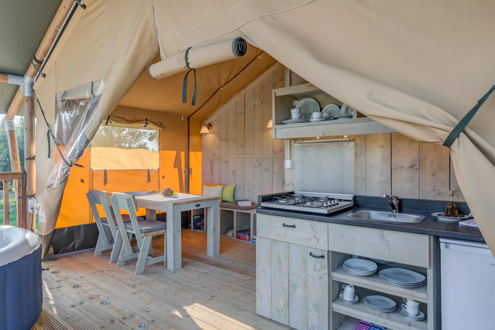 Adriatic Heritage Glamping No 1 - Küche