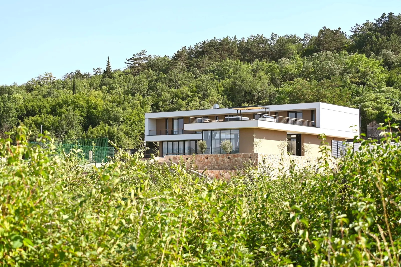 Villa Excelsior - Außenbereich Sommer