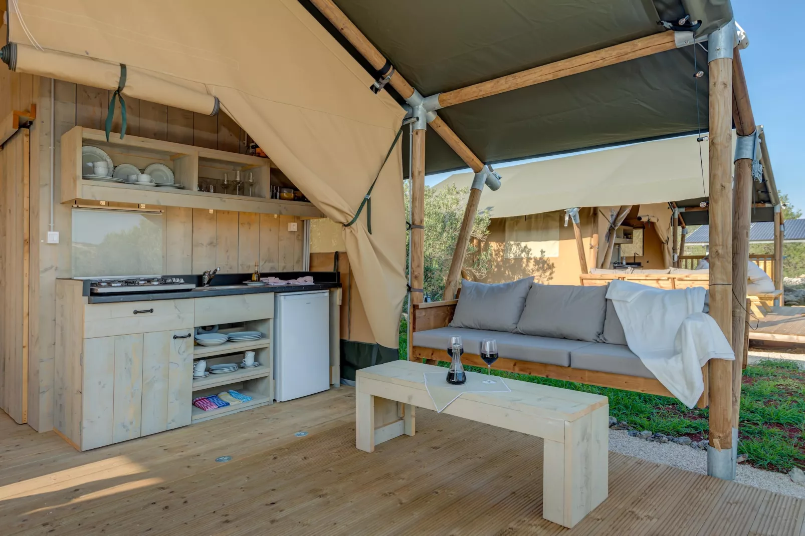 Adriatic Heritage Glamping No 1 - Küche