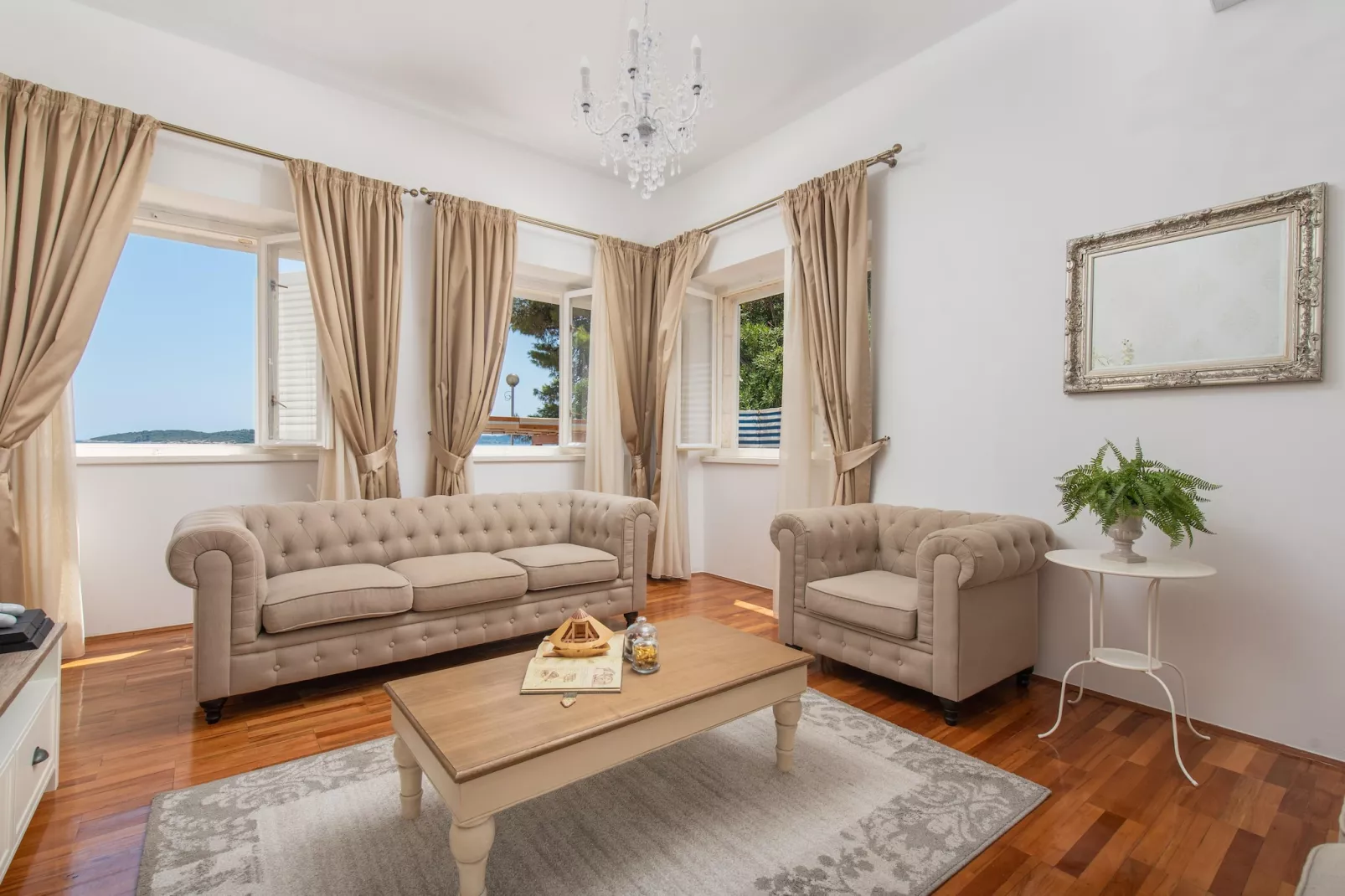 Villa AdriaStone - Wohnzimmer