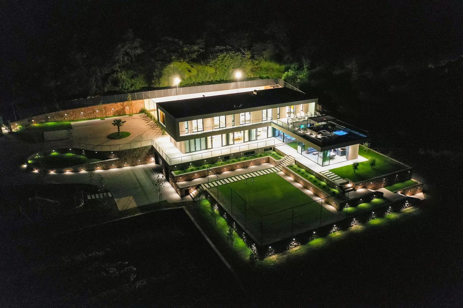 Villa Excelsior - Außenbereich Sommer