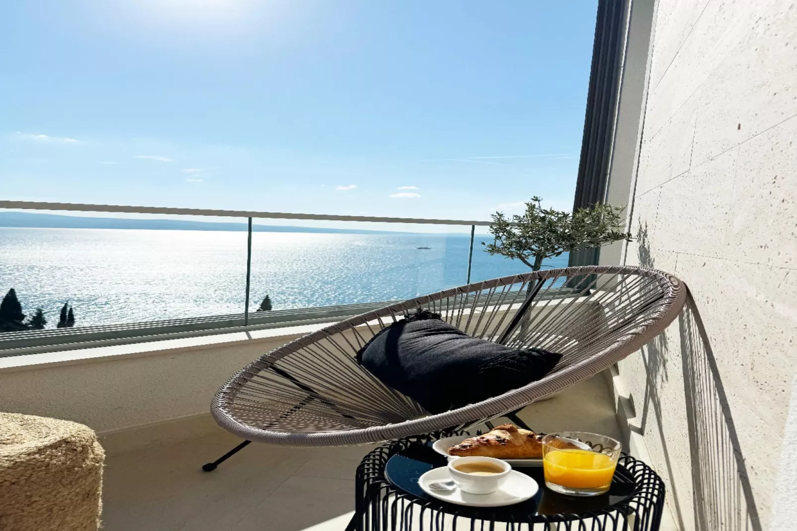 Villa Oneum – APT Sol - Terrasse/Balkon