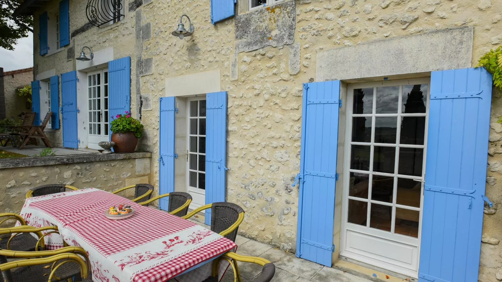 Lusignac Maswari - Terrasse/Balkon