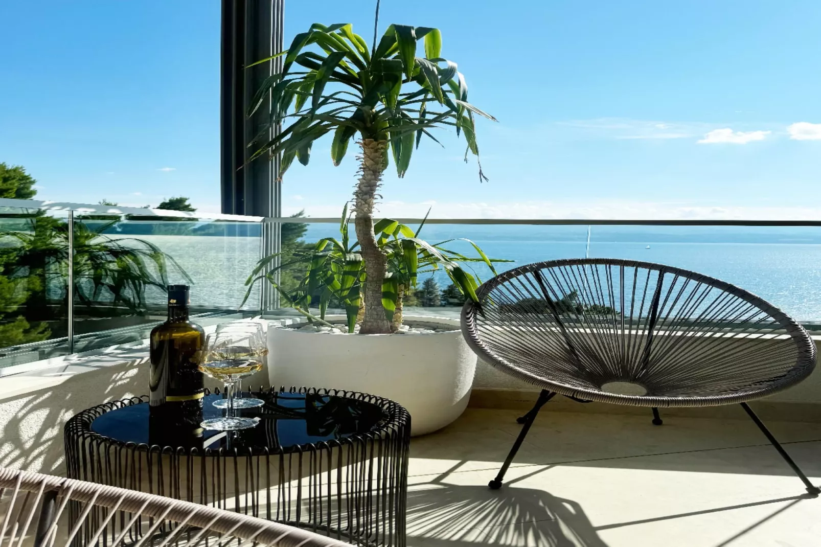 Villa Oneum – APT Sol - Terrasse/Balkon