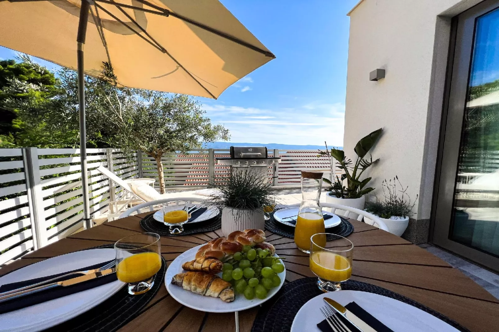 Villa Oneum – APT Mare - Terrasse / balcon