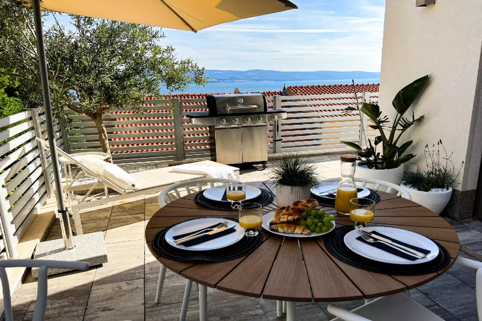 Villa Oneum – APT Mare - Terrasse / balcon