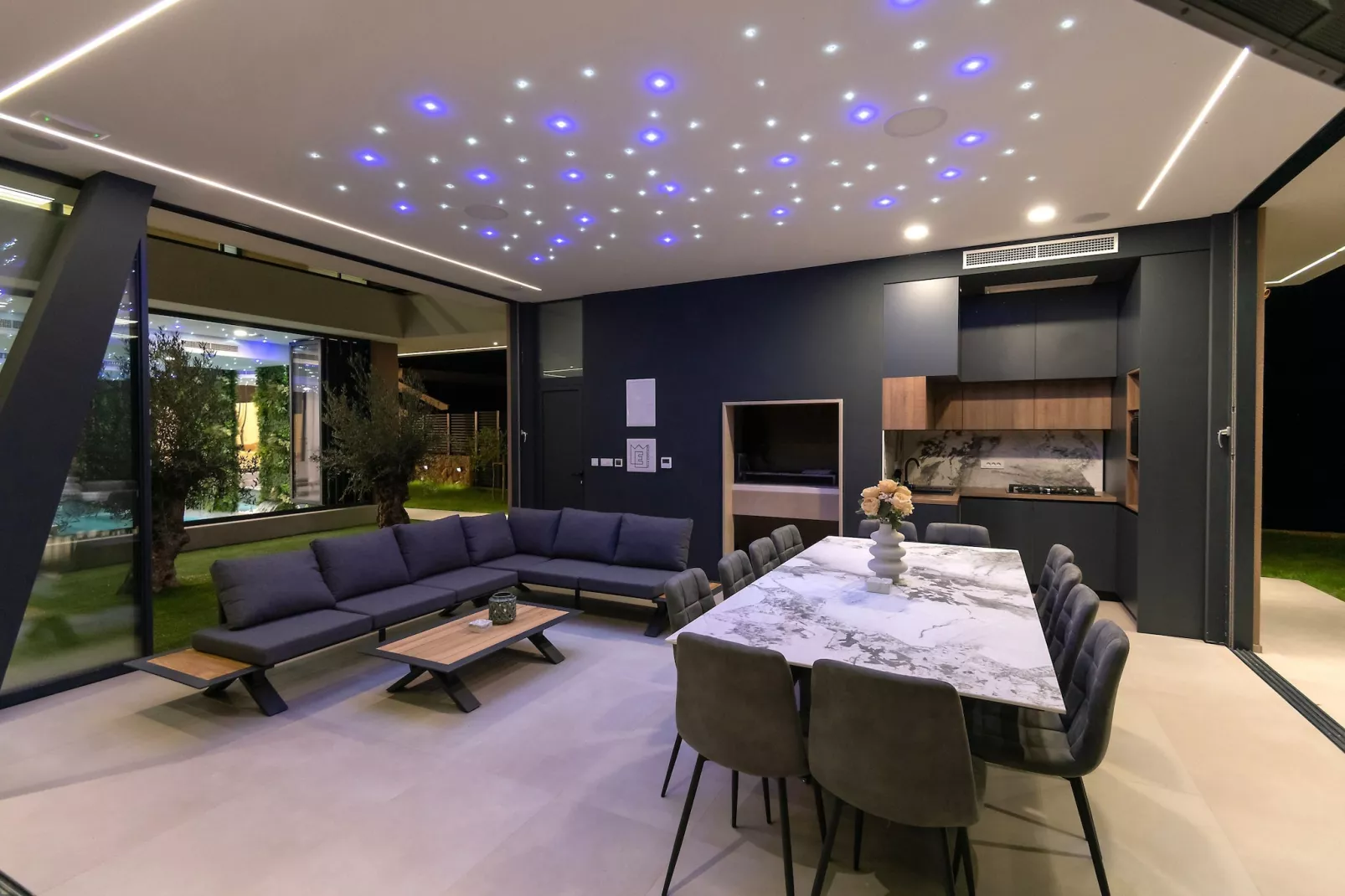 Villa Excelsior - Wohnzimmer