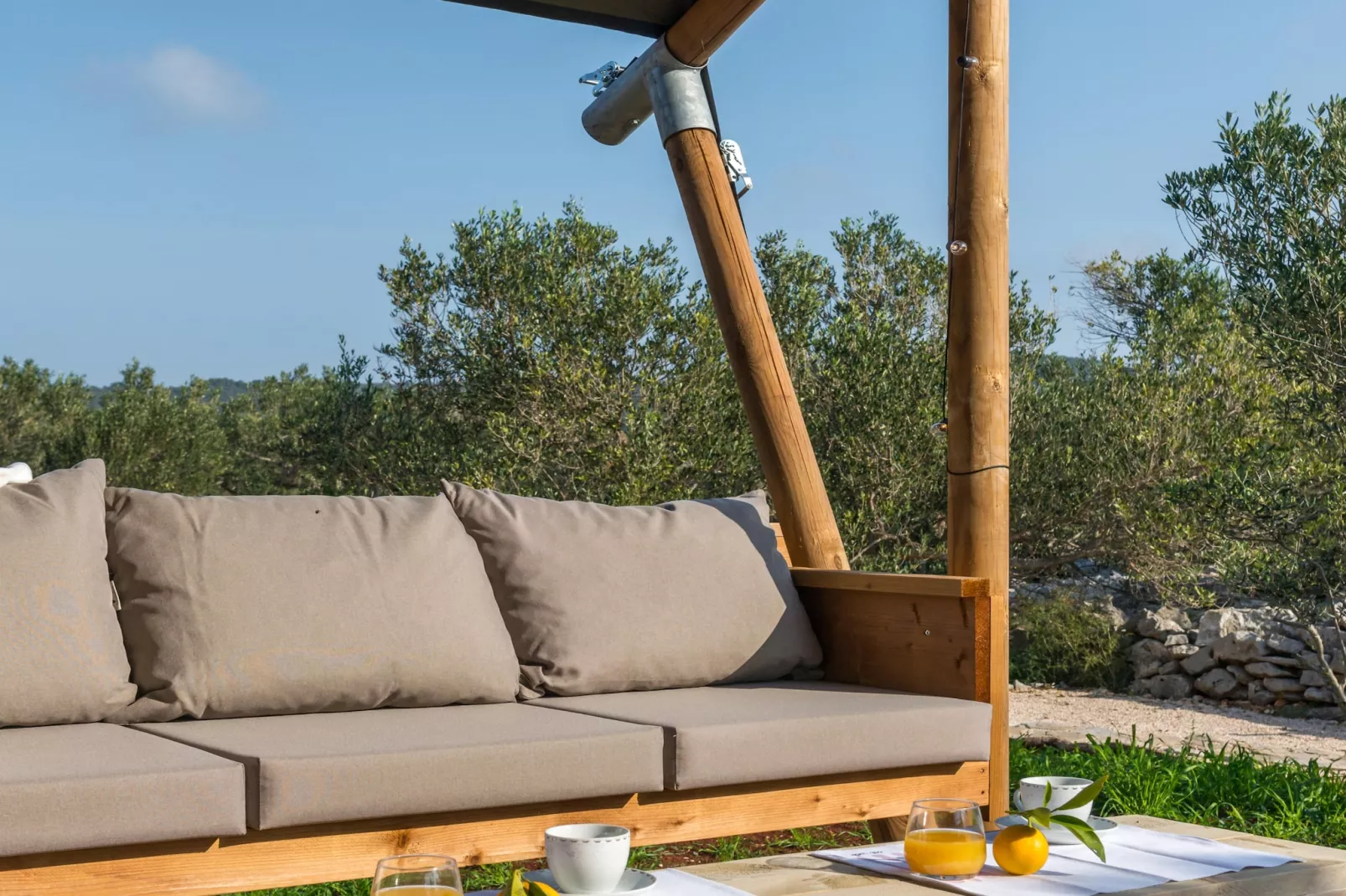Adriatic Heritage Glamping No 1 - Terrasse/Balkon