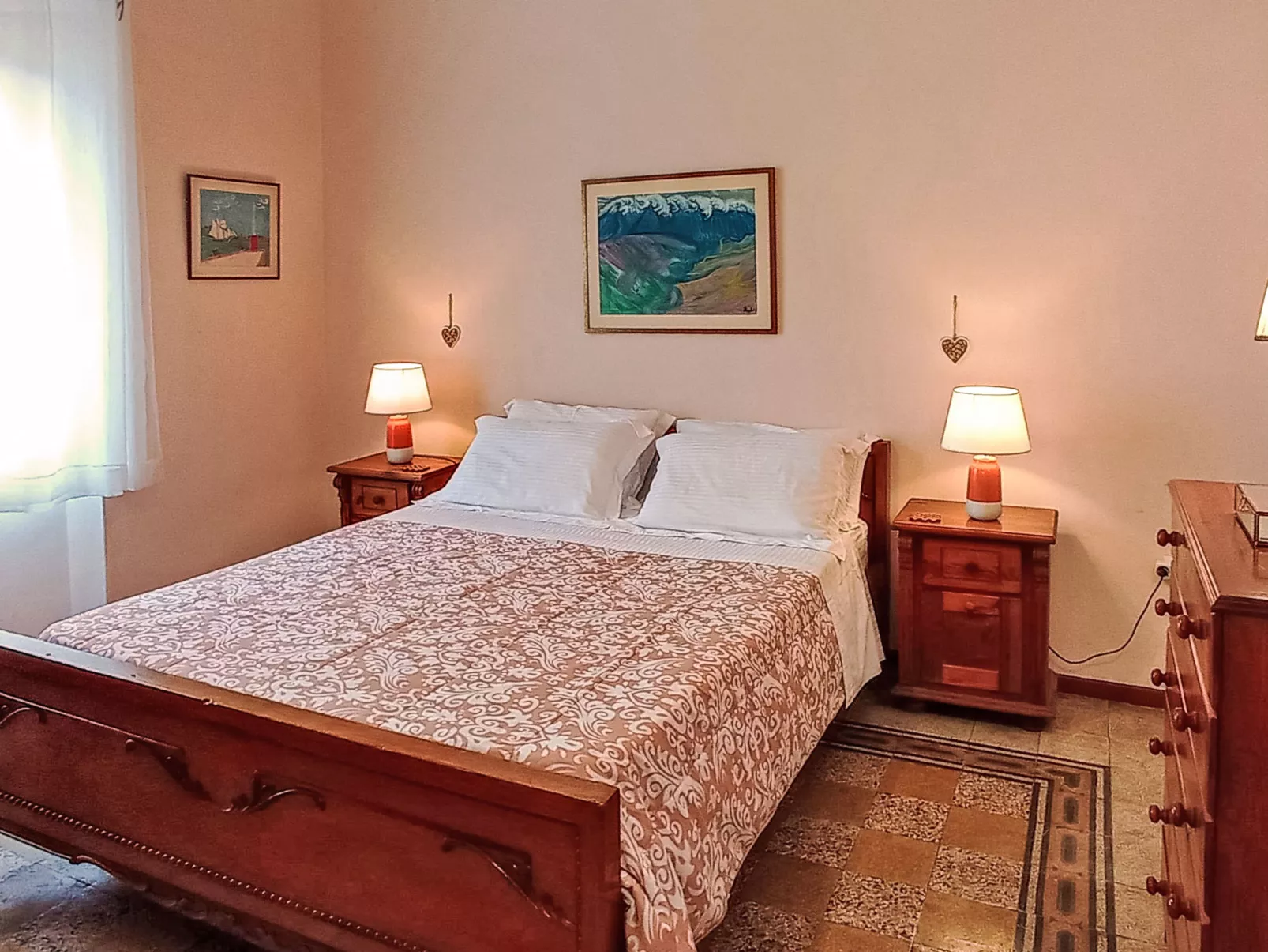 Wohnung mit Meerblick und großer Terrasse - Drinnen