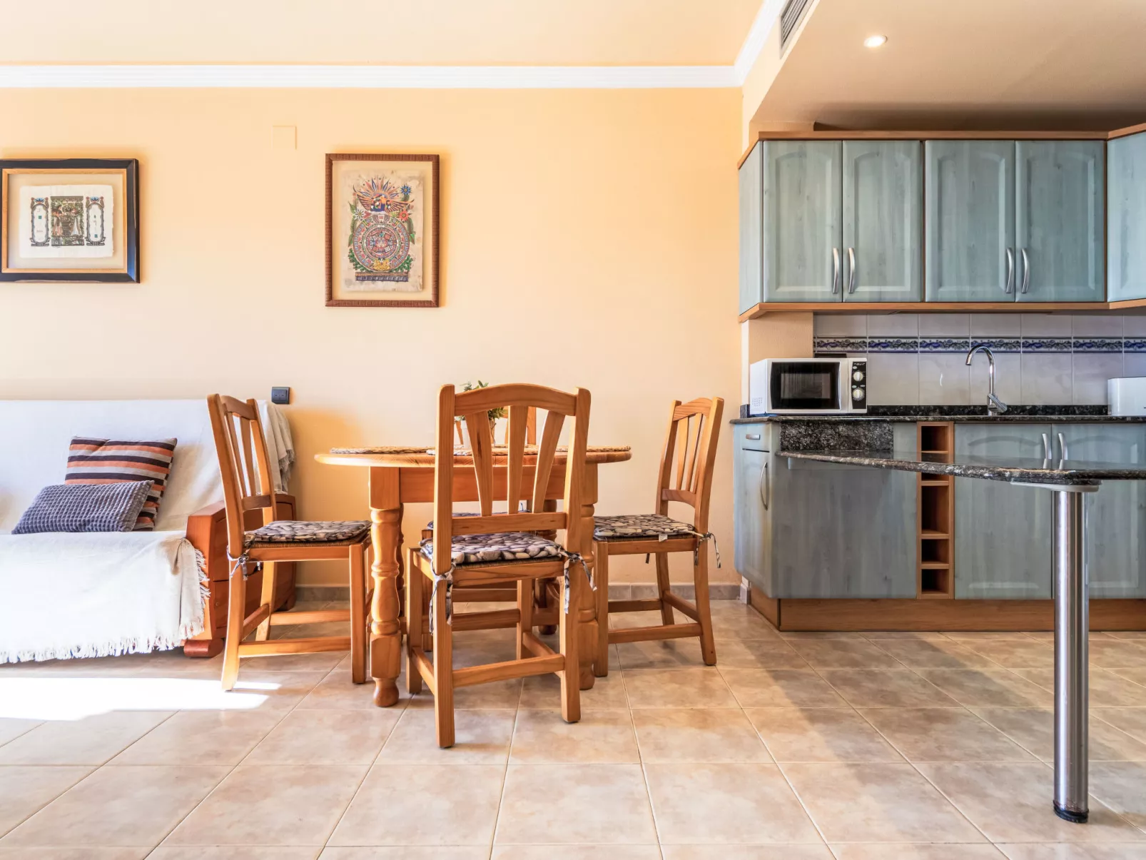 Playa Delicias - Drinnen