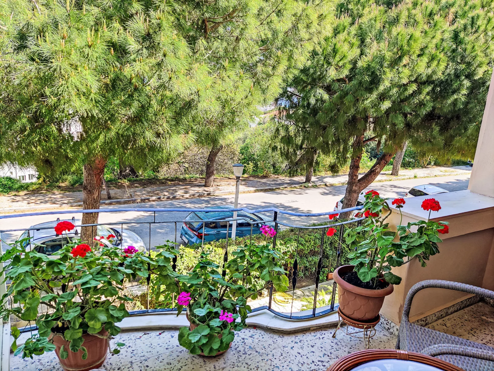 Wohnung mit Meerblick und großer Terrasse - Draußen