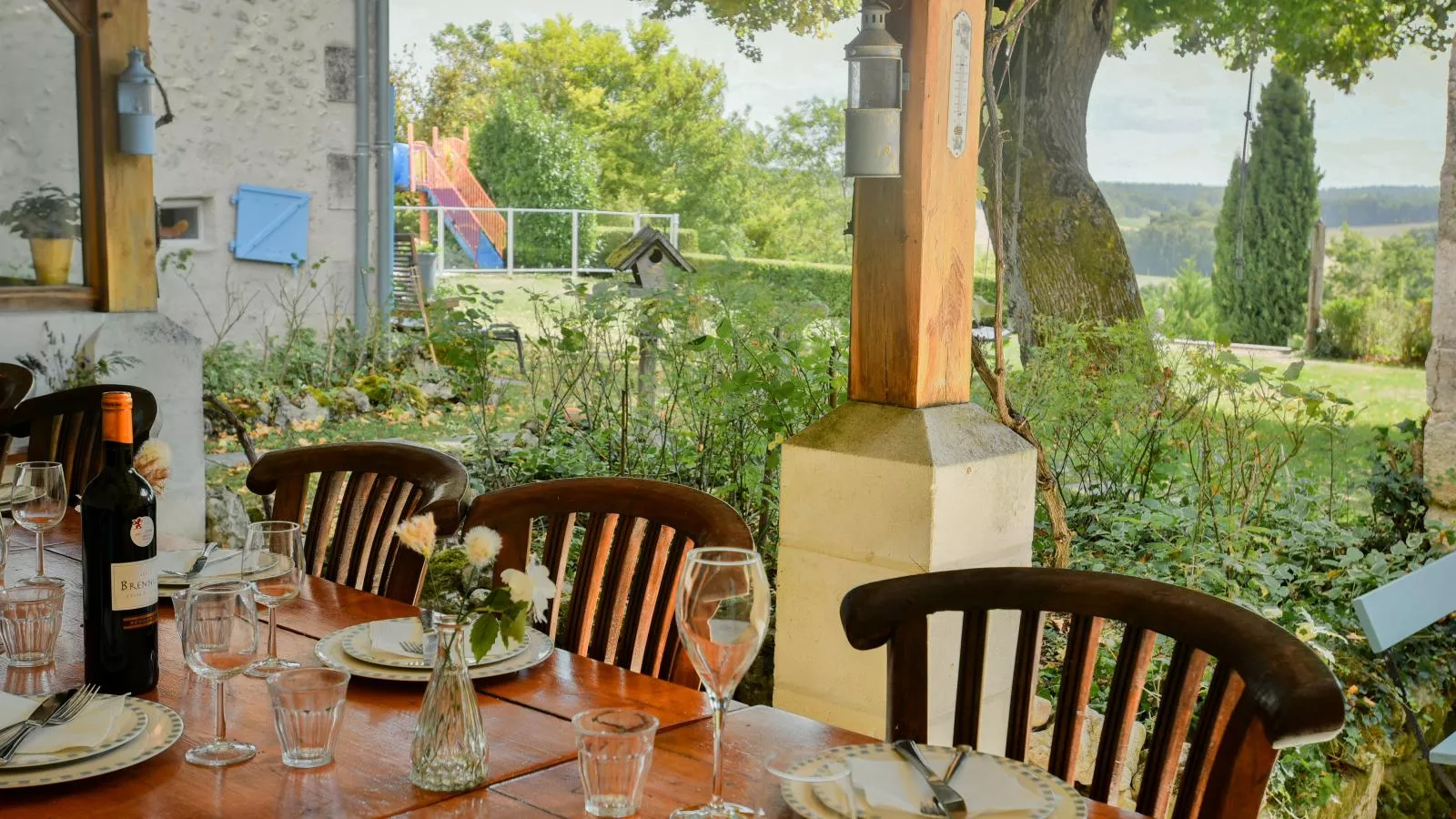 Lusignac Maswari - Terrasse/Balkon