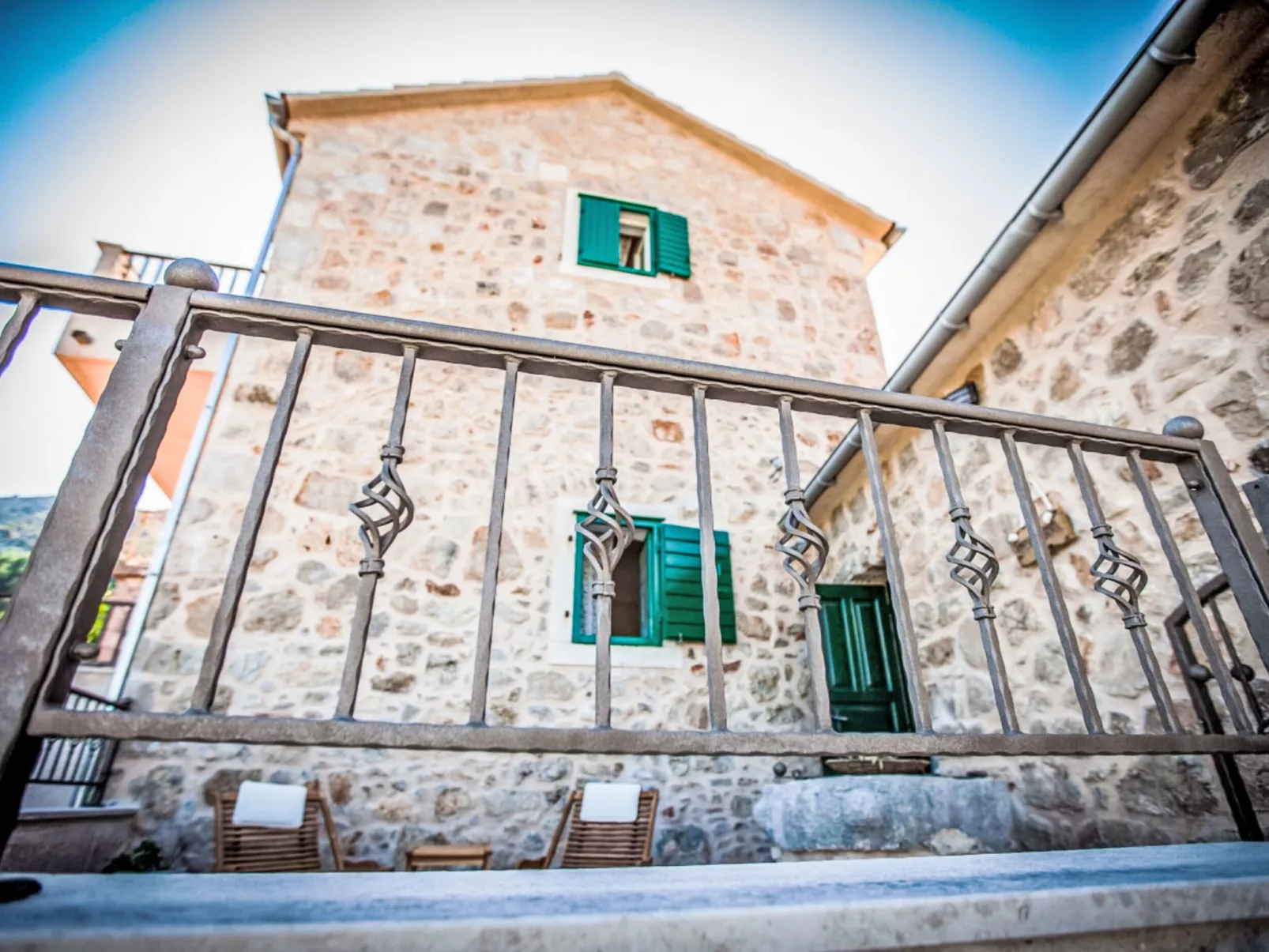 Natura with private pool - Outside