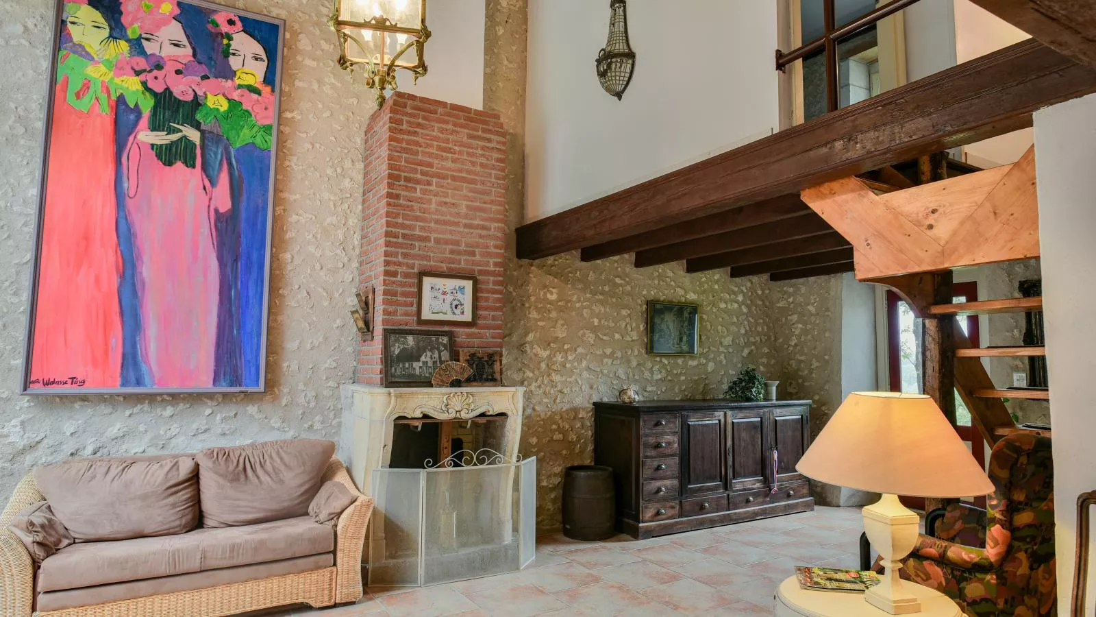 Lusignac Maswari - Wohnzimmer