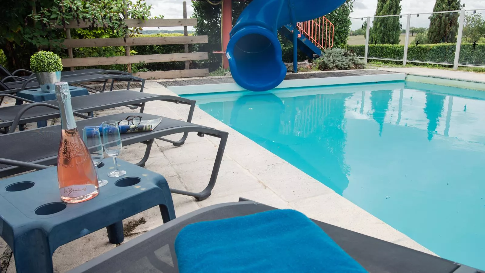 Lusignac Maswari - Schwimmbad