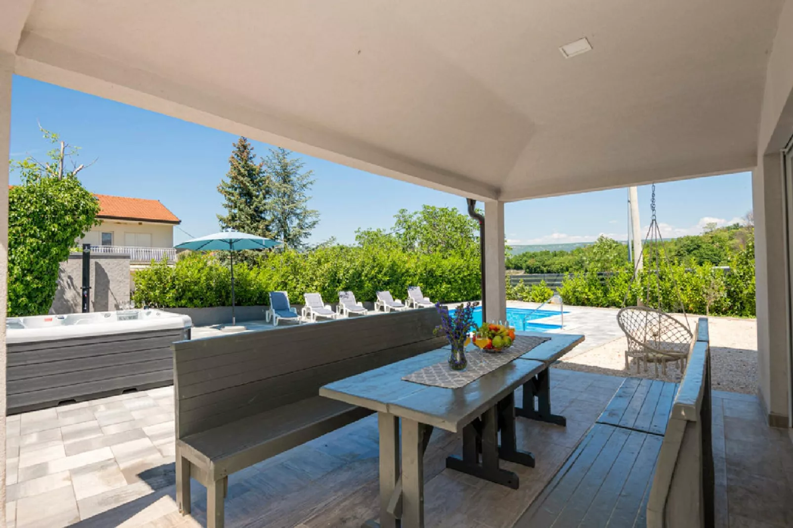 Villa Vinis Terra - Terrasse/Balkon