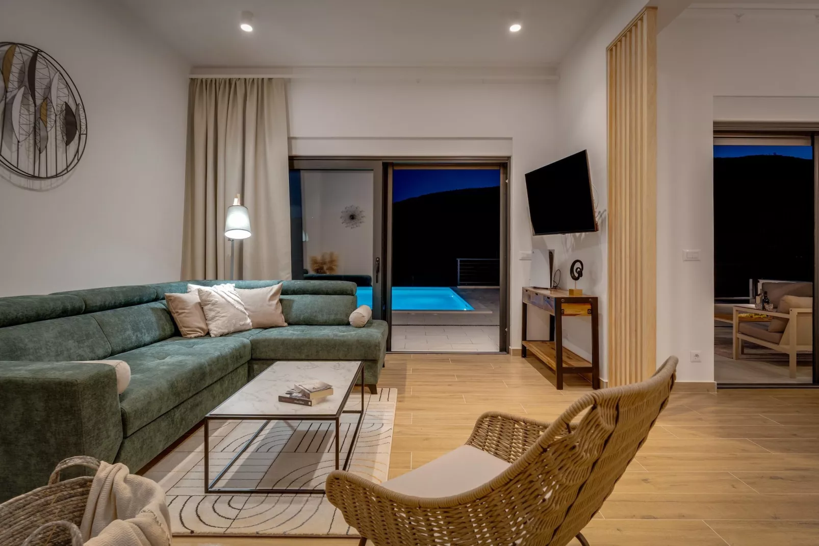 Villa Nacle - Living room