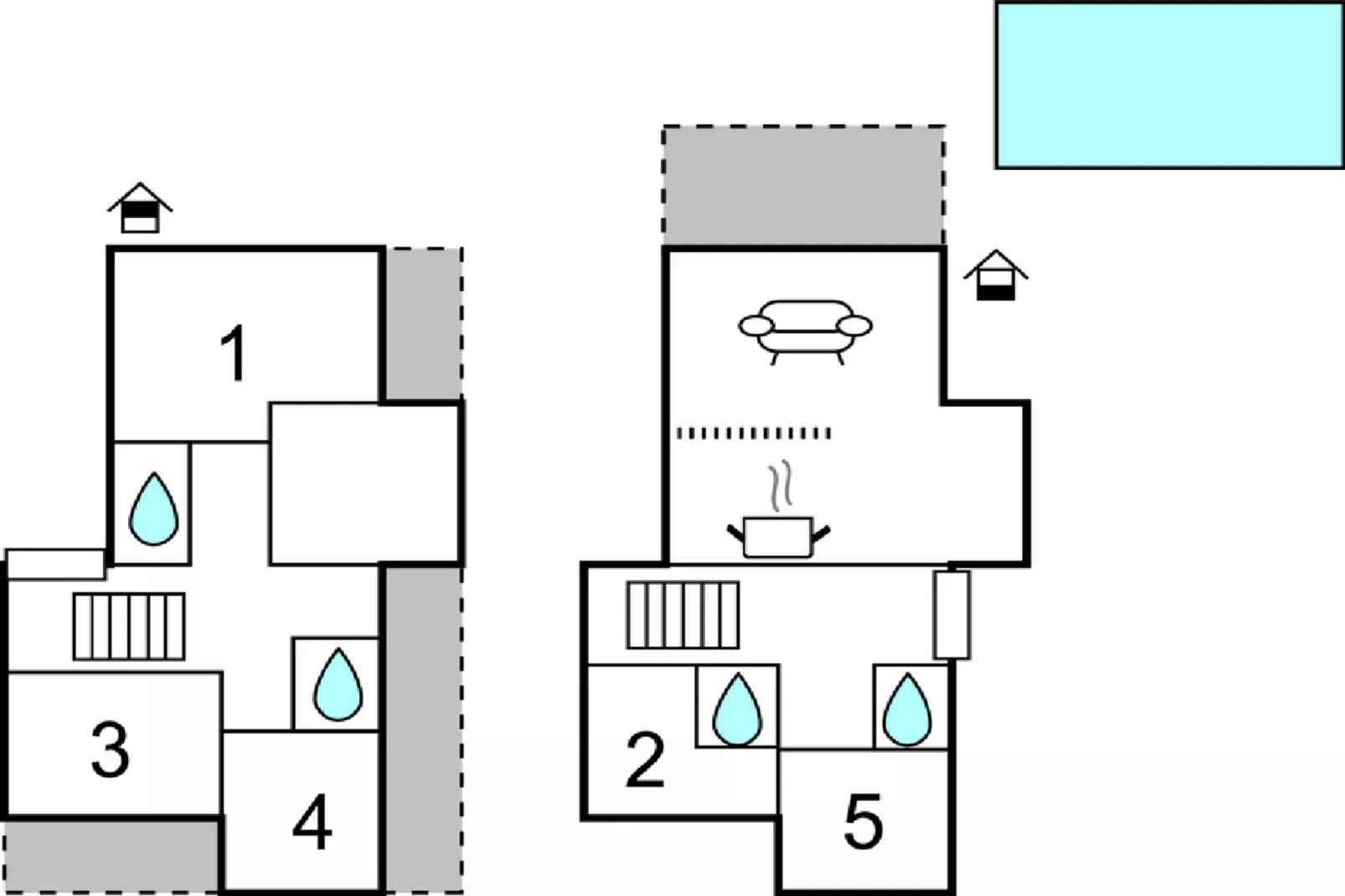 Villa Vinis Terra - Grundriss