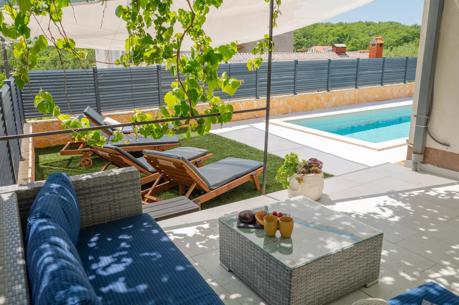 Villa Kristina - Terrace balcony