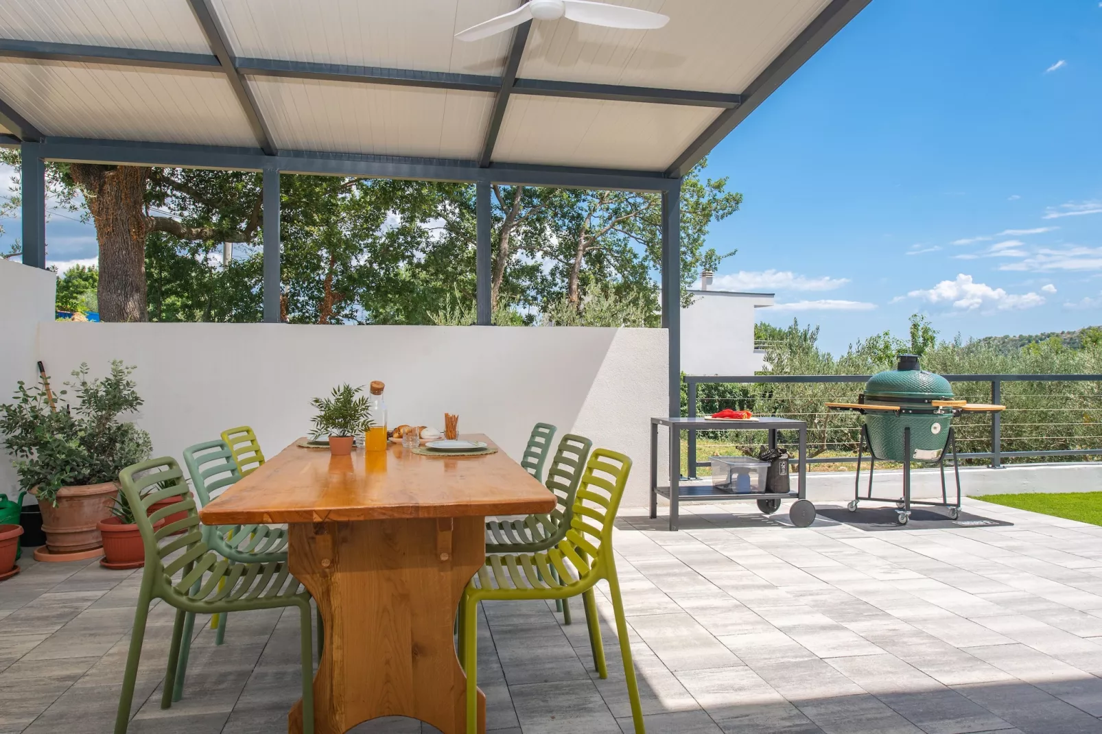 Villa Nacle - Terrace balcony