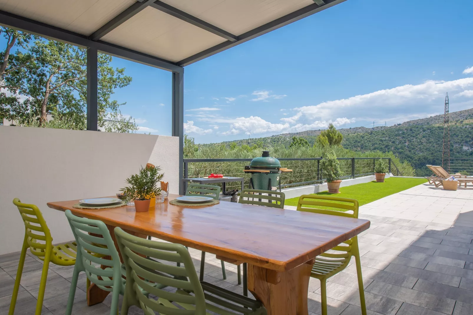 Villa Nacle - Terrace balcony