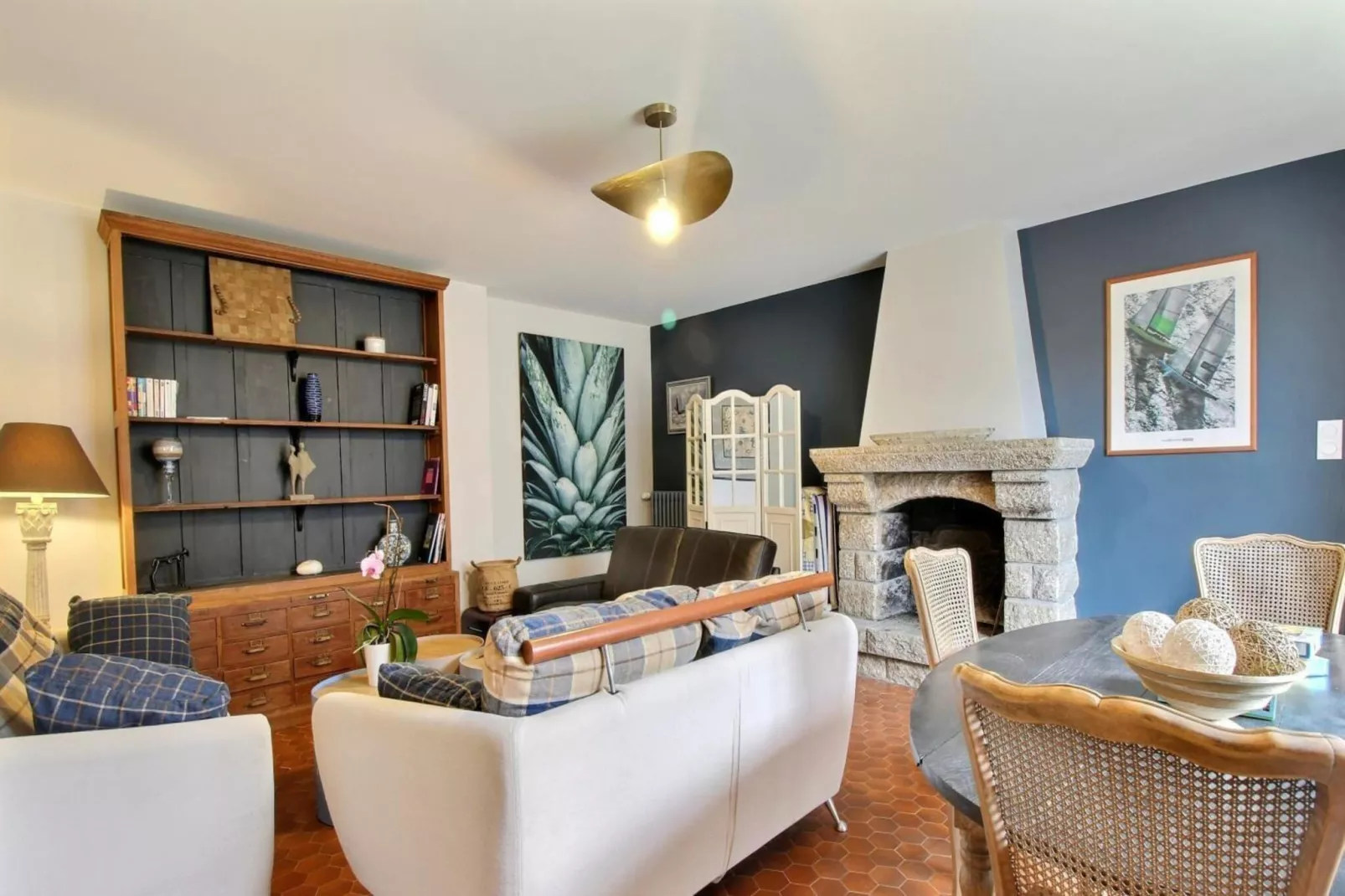 Joli Gite de vacances à Neulliac - Salon