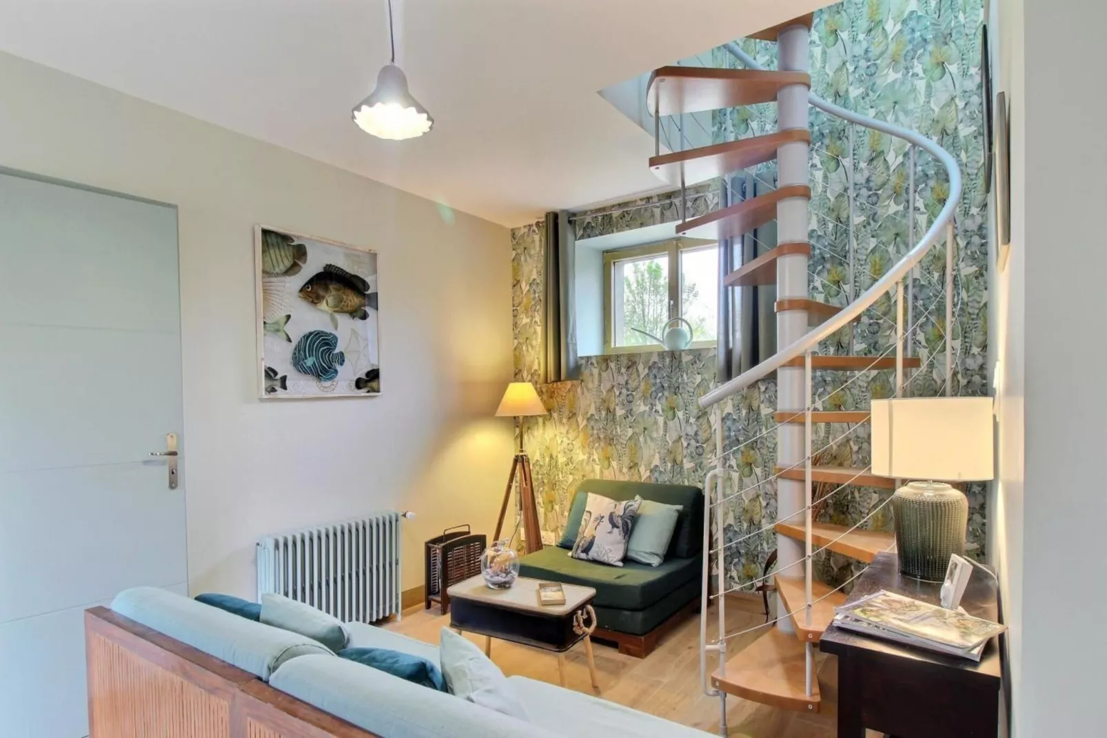 Joli Gite de vacances à Neulliac - Living room