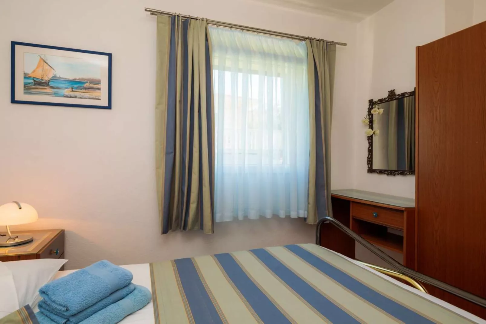 Apartment Oaza - Three Bedroom Apartment with Terrace and Sea View - Schlafzimmer